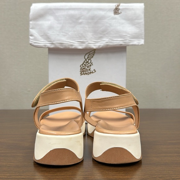 Ancient Greek Salamina Sandals in Nappa - Picture 7 of 15